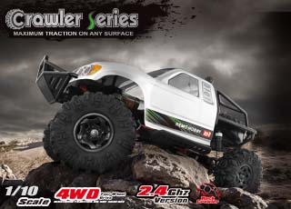 1/10 SCALE ELECTRIC 4WD 2.4GHZ RC OFF-ROAD BRUSHED ROCK CRAWLER TRUCK(#1093-ST)