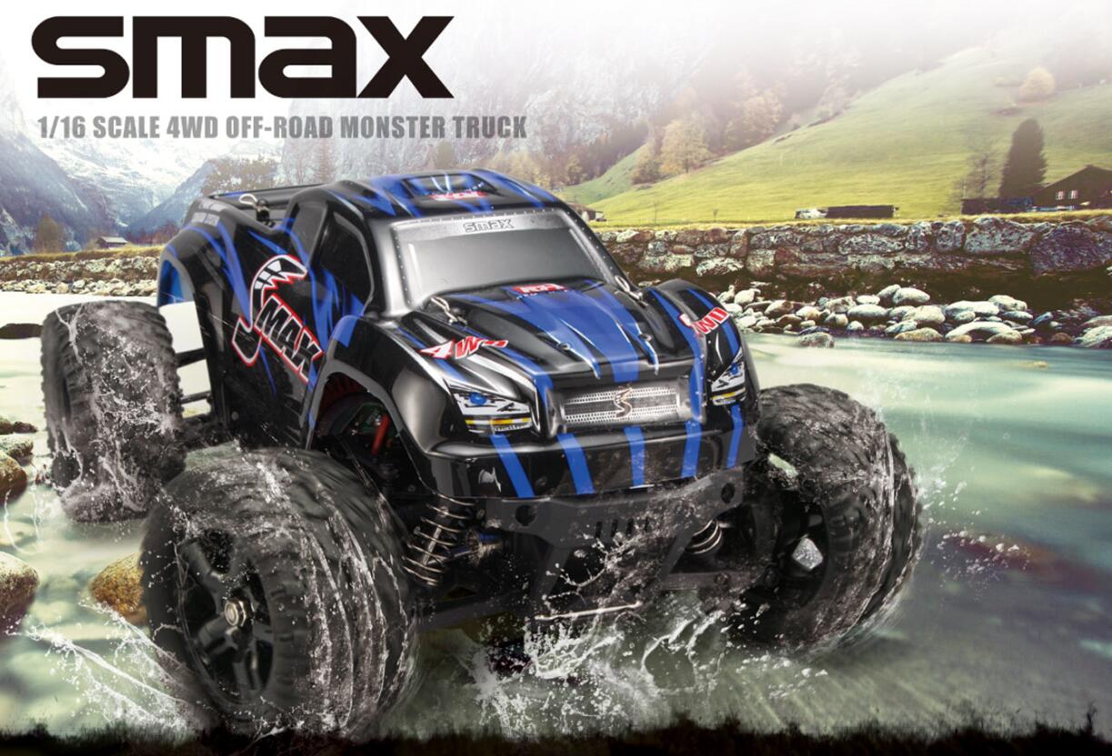 NO:1635 1/16 BRUSHLESS MONSTER TRUCK SMAX