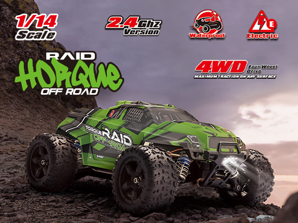 NO:1435 1/14 SCALE 4WD OFF-ROAD MONSTER TRUCK